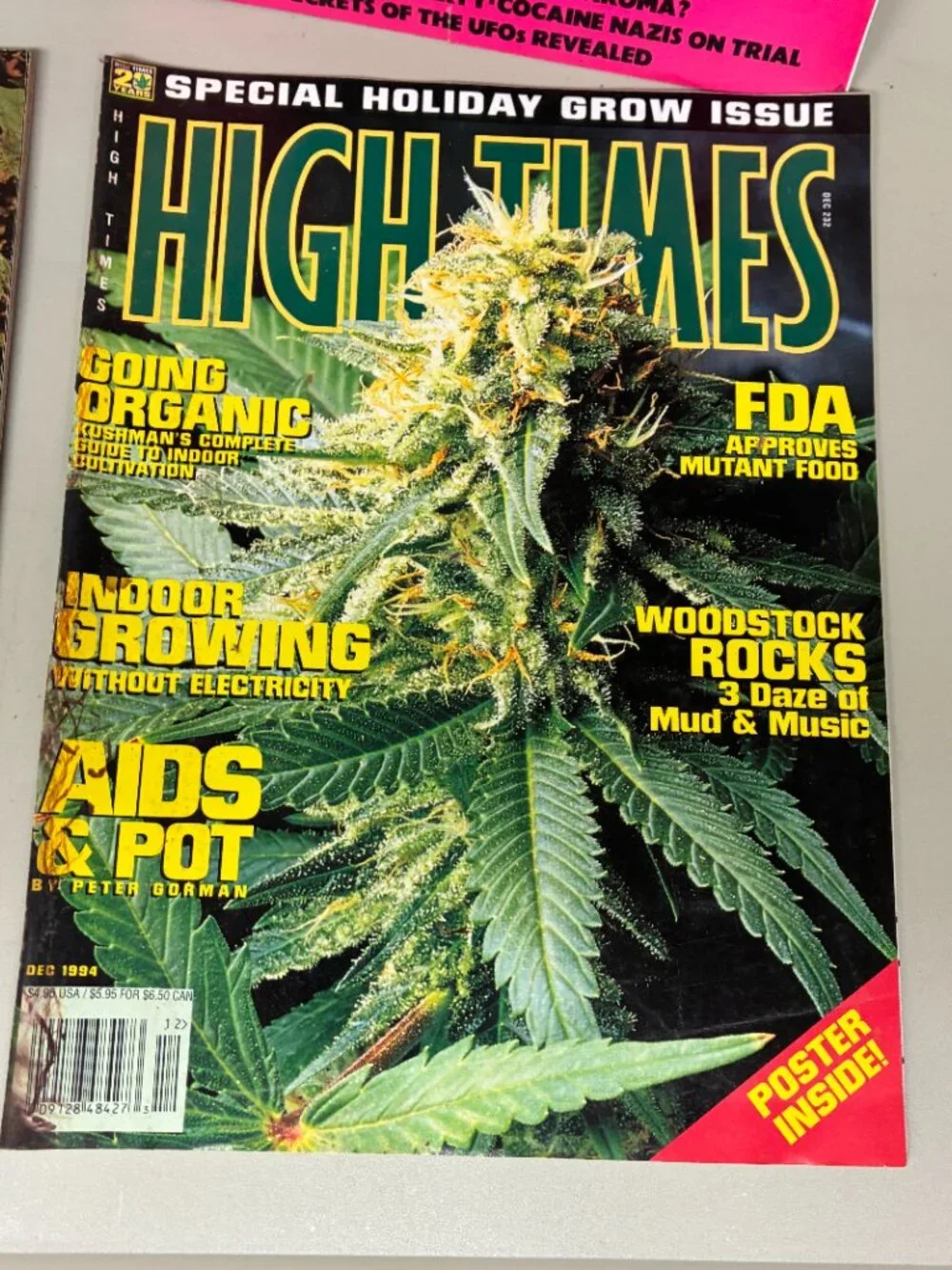 Vintage High Times Magazine Lot of 4 80's 90's Retro Counterculture
